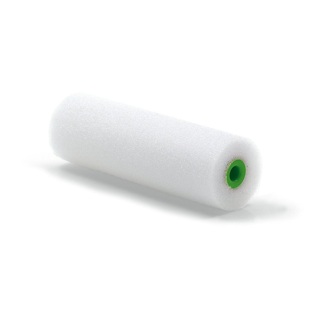 Nölle Profi Brush lakovacia valček 10 cm, jemný povrch, rovný tvar od Nölle Profi Brush Bürsten- & Pinseltechnik e.K. je zobrazený na bielom pozadí - ideálny pre maliarske práce a na vytvorenie jemného povrchu.