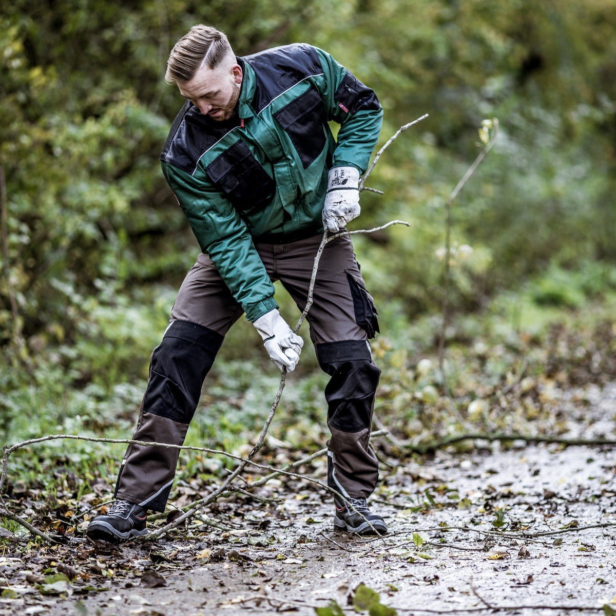 Bezpečnostná obuv NITRAS STEP MID MF, S3, stredná výška, čierna