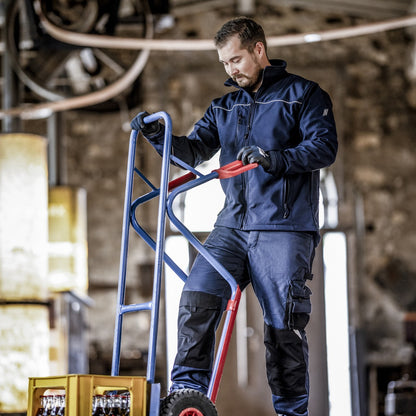 NITRAS MOTION TEX LIGHT, softshellová bunda, námornícka modrá