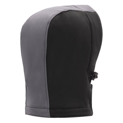 NITRAS odnímateľná kapucňa, šedá / čierna, OEKO-TEX polyester: 94%; Elastan: 6% | Balenie (1 kus)