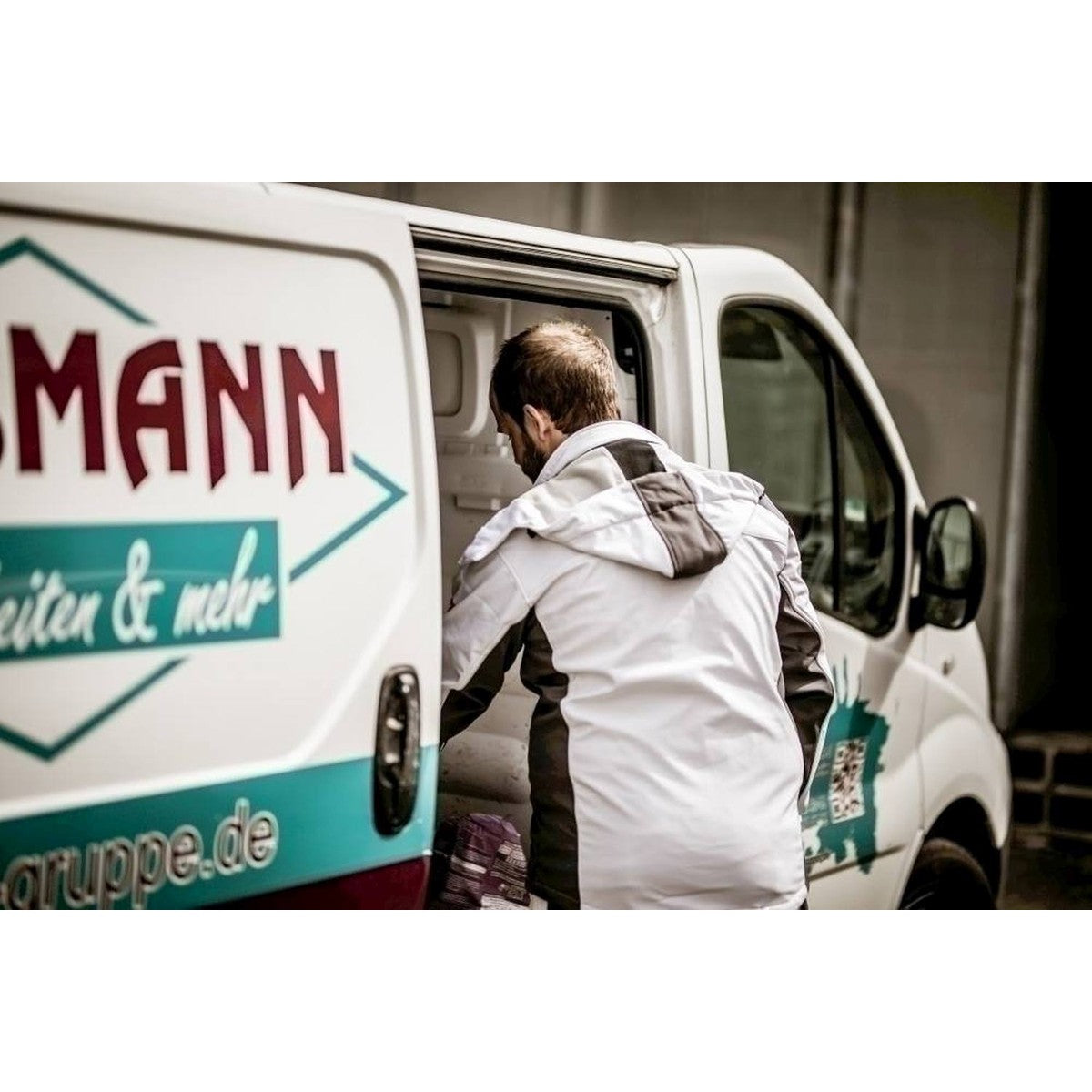 NITRAS odnímateľná kapucňa, biela / šedá, OEKO-TEX polyester: 94%; Elastan: 6% | Balenie (1 kus)