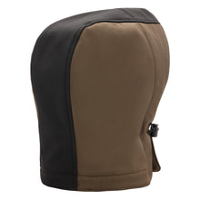 NITRAS odnímateľná kapucňa, hnedá / čierna, OEKO-TEX polyester: 94%; Elastan: 6% | Balenie (1 kus)