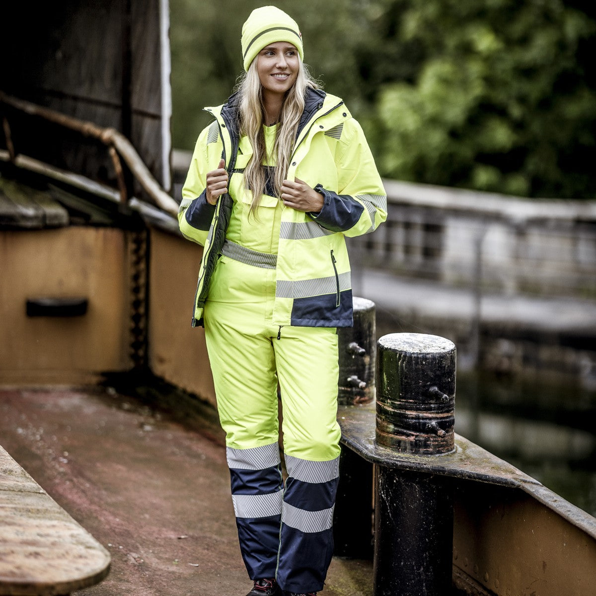 NITRAS MOTION TEX VIZ PLUS, vysoko viditeľná multifunkčná bunda