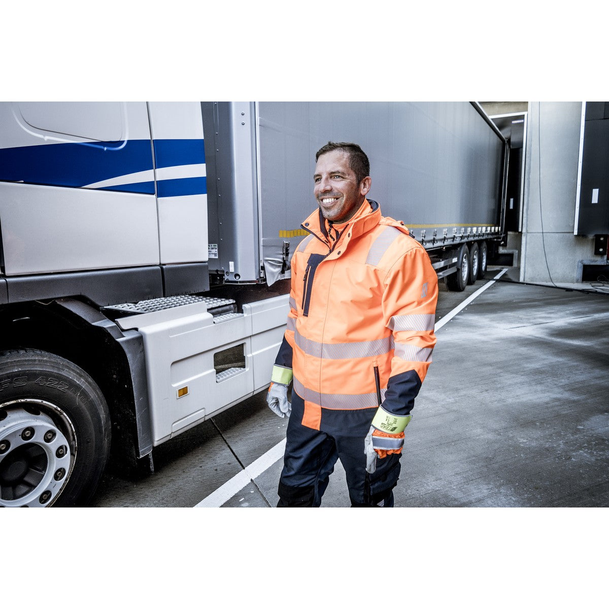 NITRAS MOTION TEX VIZ PLUS, vysoko viditeľná multifunkčná bunda