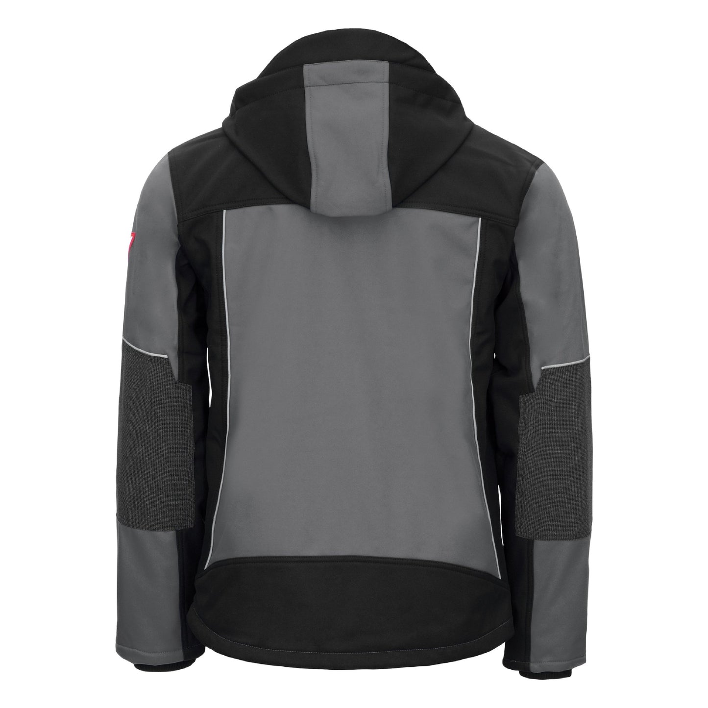 NITRAS MOTION TEX PLUS, softshellová bunda, šedá / čierna