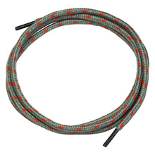 NITRAS šnúrky do topánok sivá / červená | Balenie (1 pár)