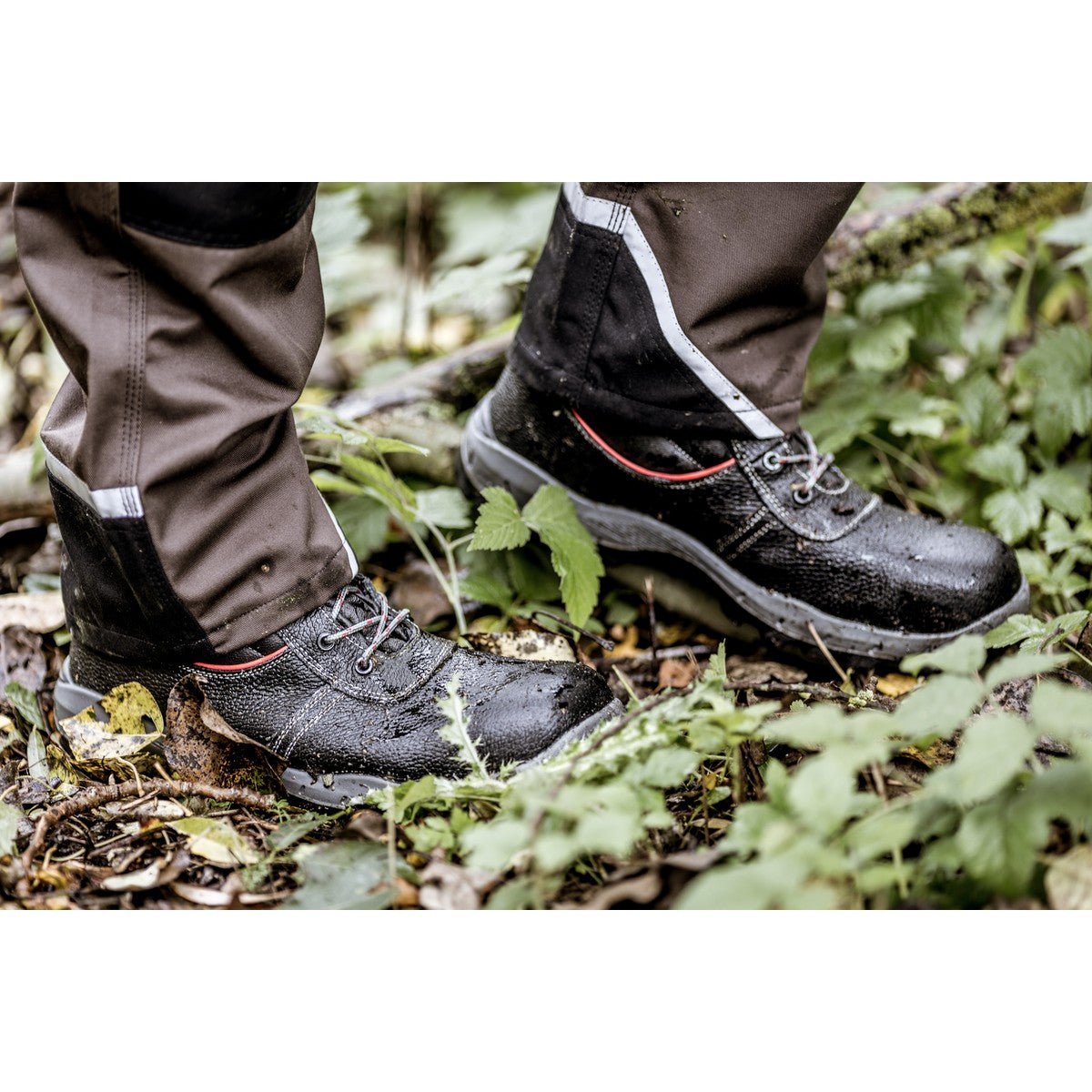 Bezpečnostná obuv NITRAS STEP MID MF, S3, stredná výška, čierna