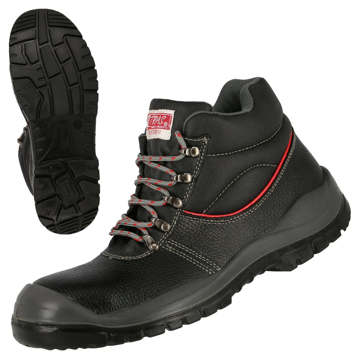NITRAS STEP MID, bezpečnostná obuv S3, stredná výška, čierna