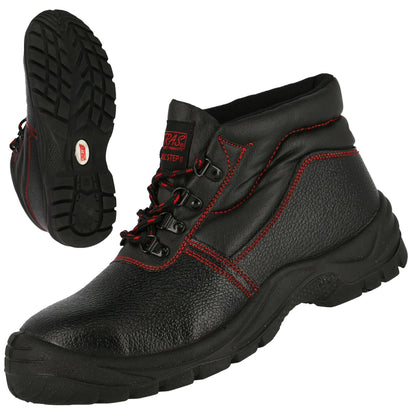 NITRAS BASIC STEP MID, bezpečnostná obuv S3, stredná výška, čierna