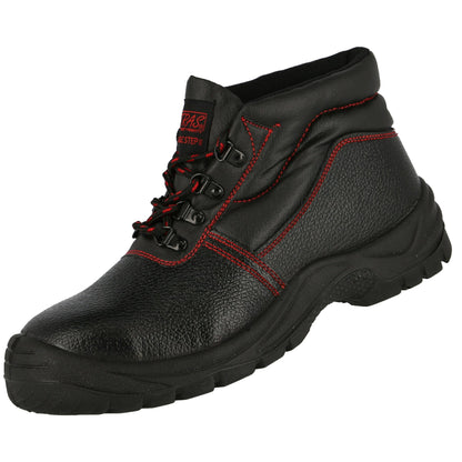 NITRAS BASIC STEP MID, bezpečnostná obuv S3, stredná výška, čierna