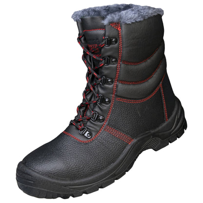 NITRAS BASIC STEP MID+ W, S3 CI bezpečnostná zimná obuv, stredná výška, čierna