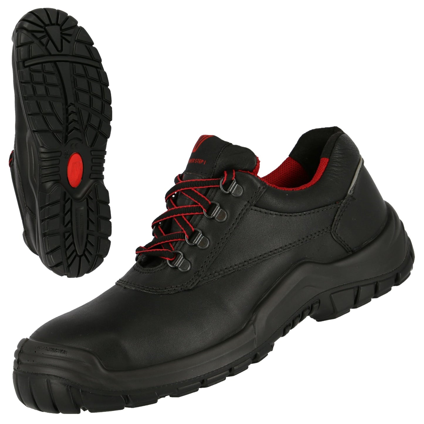Bezpečnostná obuv NITRAS POWER STEP, S3 HRO SRC, čierna
