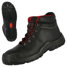 Bezpečnostná obuv NITRAS POWER STEP MID, S3 HI HRO, stredná výška, čierna