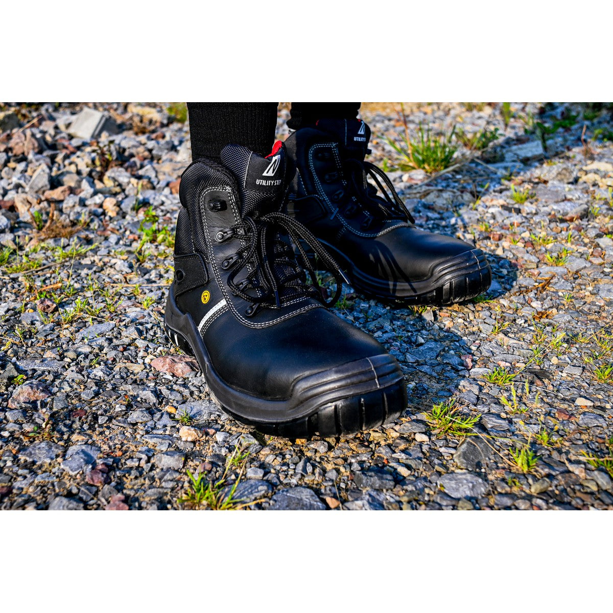 NITRAS UTILITY STEP MID, S3L CI FO SR bezpečnostná obuv, čierna