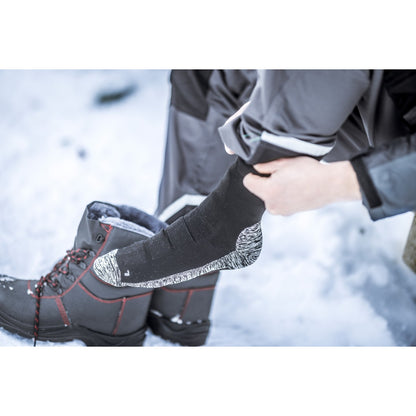 NITRAS zimné ponožky, čierne