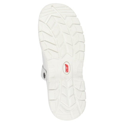 NITRAS CLEAN STEP CL, bezpečnostné dreváky SB, biele