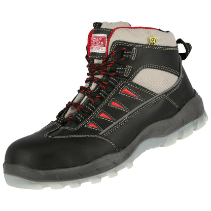NITRAS SPORT STEP MID, bezpečnostná obuv S3, stredná výška, čierna