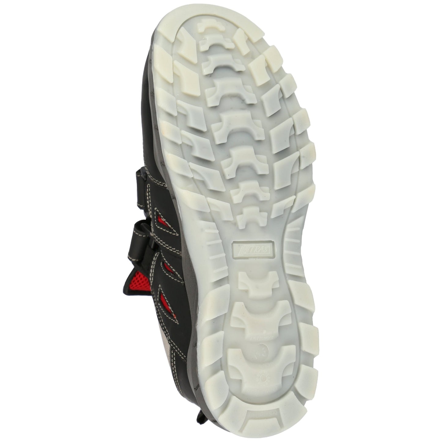 NITRAS SPORT STEP SA, bezpečnostné sandále S1P, čierne
