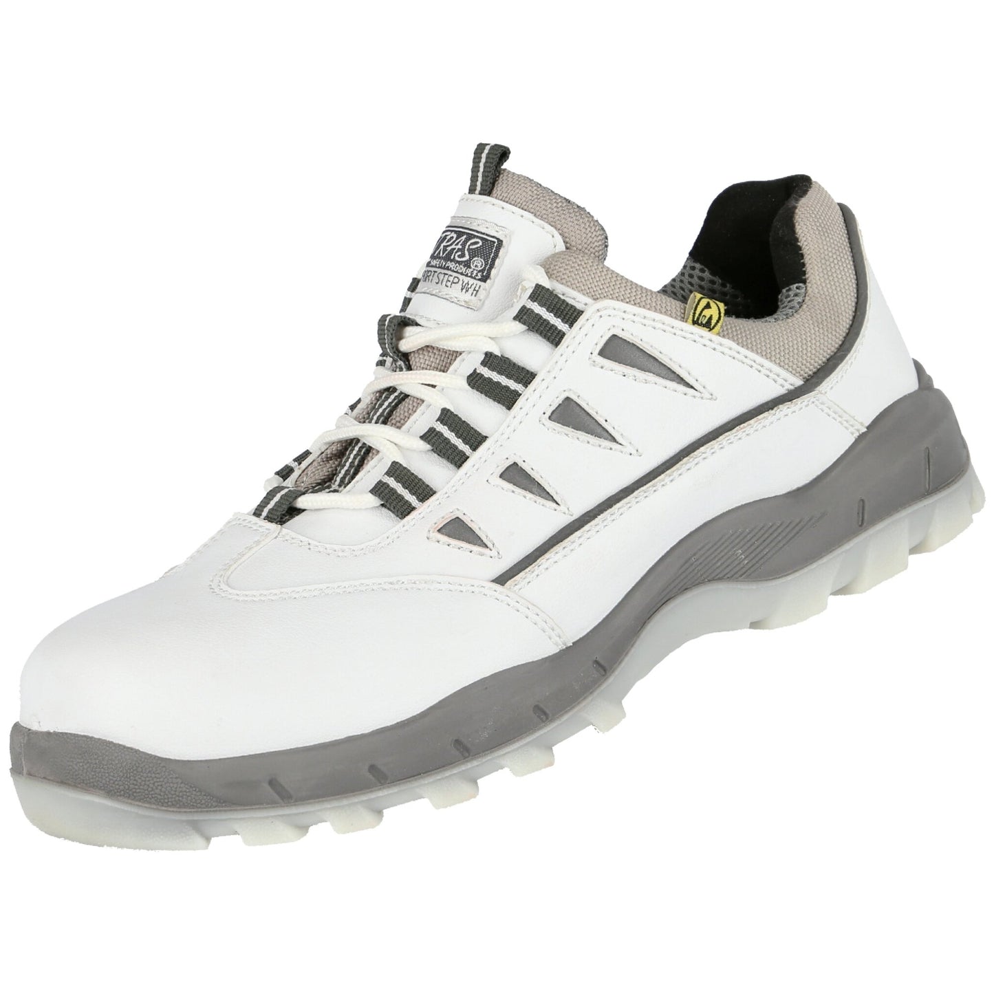 NITRAS SPORT STEP WH, bezpečnostné poltopánky, biele
