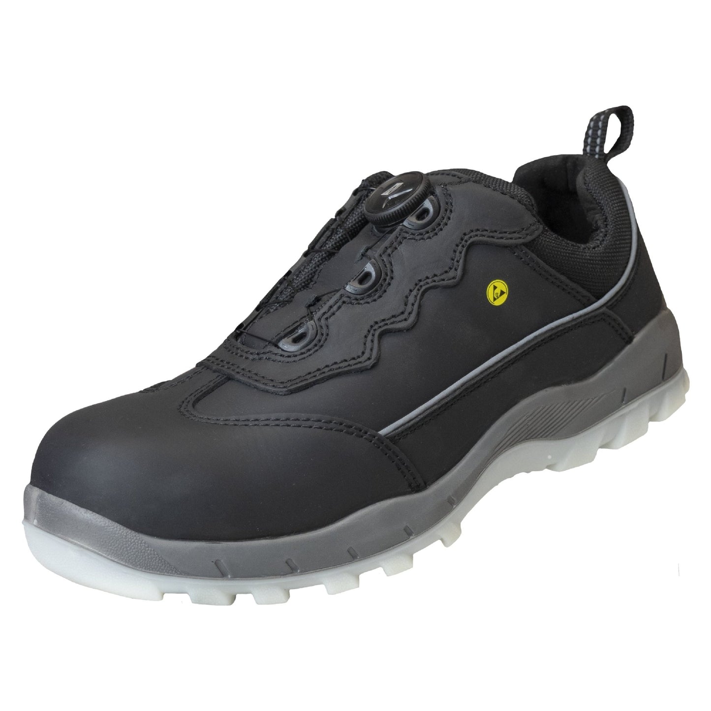 NITRAS SPORT STEP FIT, bezpečnostné poltopánky, čierne