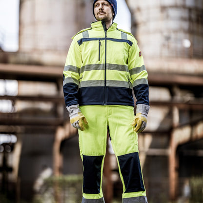 NITRAS MOTION TEX VIZ, vysoko viditeľná softshellová bunda