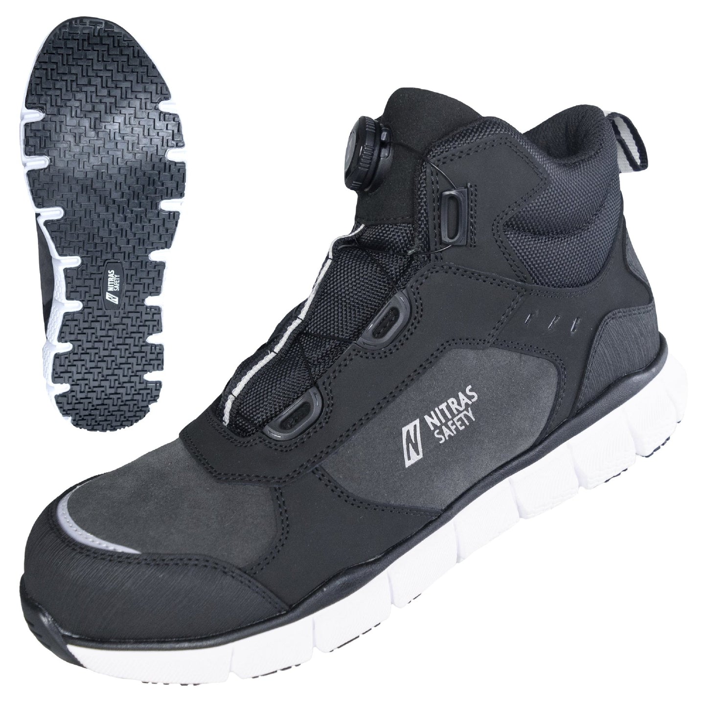 NITRAS SONIC STEP MID FIT, S3S FO HRO SC SR, bezpečnostná obuv, stred.