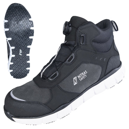 NITRAS SONIC STEP MID FIT, S3S FO HRO SC SR, bezpečnostná obuv, stred.