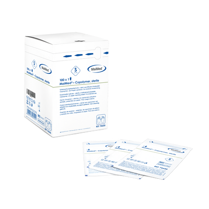 Sterilné, jednorazové rukavice z kopolyméru MaiMed