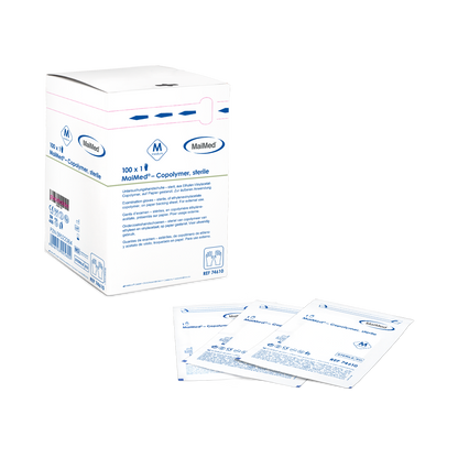 Sterilné, jednorazové rukavice z kopolyméru MaiMed