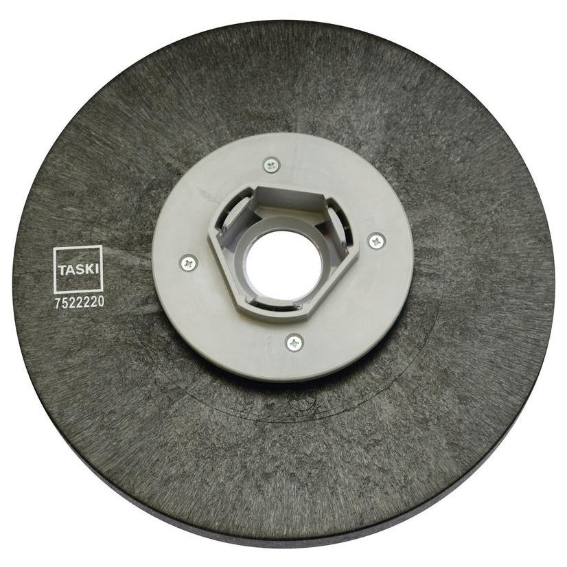 Der Diversey Führungssteller Harpoon Grip (38 cm), passend für swingo XP R, sichert Reinigungs- und Polierpads mit seiner speziellen Oberfläche und zentralem Kunststoffaufsatz. Packung: 1 Stück.