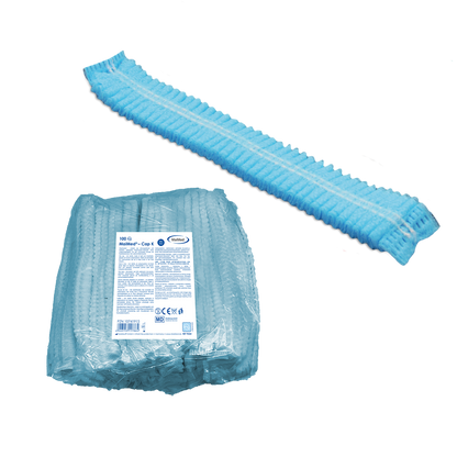 MaiMed-Cap K, klipsový uzáver z PP, 100 kusov/vrecko