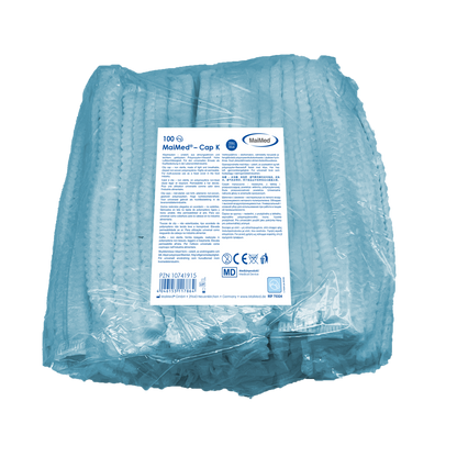 MaiMed-Cap K, klipsový uzáver z PP, 100 kusov/vrecko