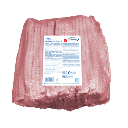 MaiMed-Cap K, klipsový uzáver z PP, 100 kusov/vrecko