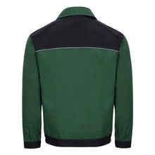 NITRAS MOTION TEX LIGHT, pracovná bunda, zelená / čierna