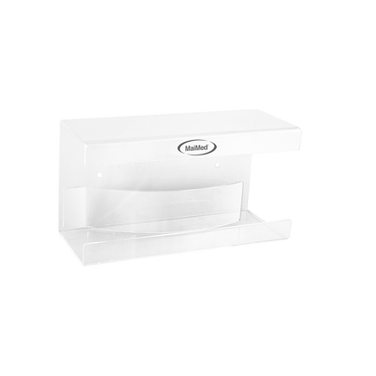 MaiMed nástenný držiak na odkladacie skrinky s pružinou z akrylu - rozmery: 246x106x135mm - 1 ks | Balenie (1 kus)