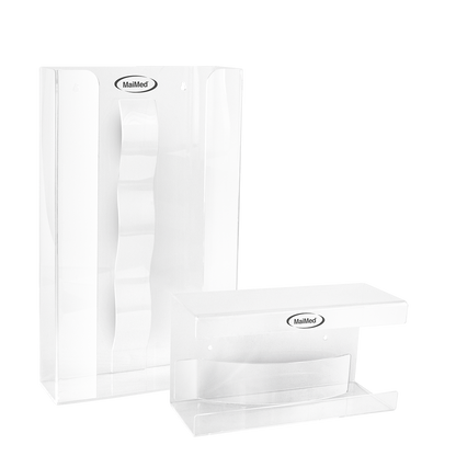 MaiMed nástenný držiak na odkladacie skrinky s pružinou z akrylu - rozmery: 246x106x135mm - 1 ks | Balenie (1 kus)