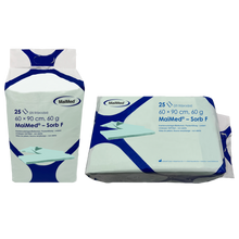 MaiMed-Sorb F zdravotné záznamy nesterilné celulózové vločky, 60x90cm, 60g, 4x25 kusov/krabička | Krabička (100 kusov)