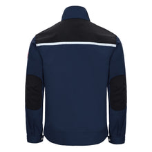 NITRAS MOTION TEX PLUS, pracovná bunda, tmavomodrá / čierna