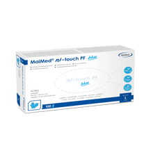 MaiMed ni-touch jednorazové nitrilové rukavice 100 kusov/krabica