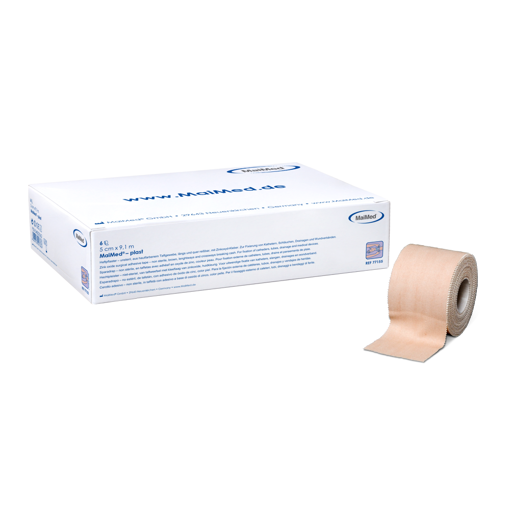 Lepiaca náplasť MaiMed-plast vyrobená z taftovej tkaniny