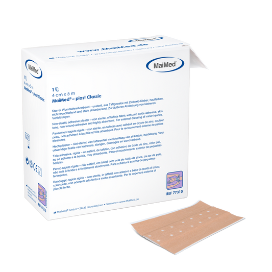 MaiMed-plast Klasický pevný rýchly obväz na rany