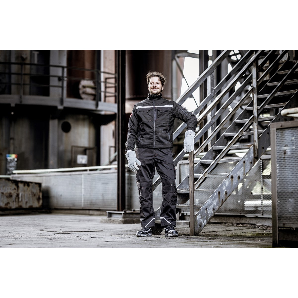 NITRAS MOTION TEX PRO FX, pracovná bunda, čierna