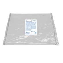 MaiMed-Apron Medium PE, zástera z PE 75x115cm biela, 50 kusov/bal., blokovaná, hladký povrch | Balenie (50 kusov)