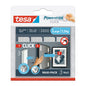 tesa Powerstrips Click Klett-Klebepads, weiß, 16 Paare