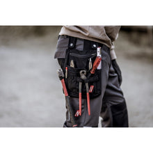 NITRAS taška na náradie, čierna Polyester: 65%; Bavlna: 33 %; Elastan: 2% | Balenie (1 kus)