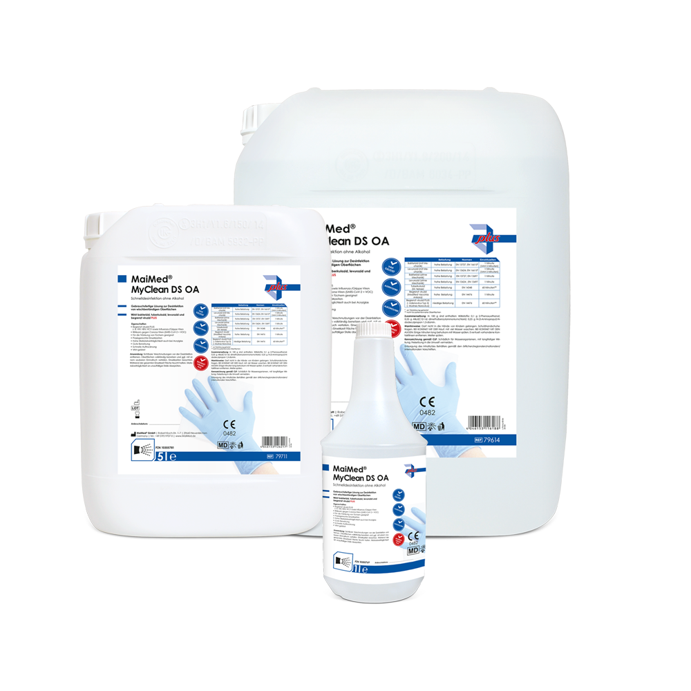 Rýchla dezinfekcia MaiMed MyClean DS - neutrálna
