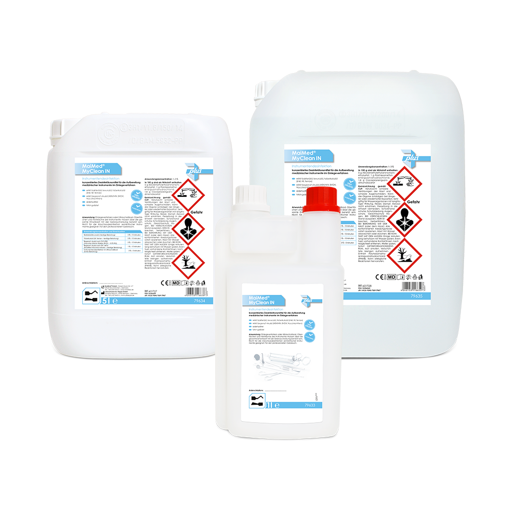 MaiMed MyClean IN, dezinfekcia nástrojov