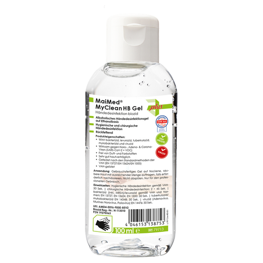 MaiMed MyClean HB Gel 100 ml/fľaša | Fľaša (500 ml)