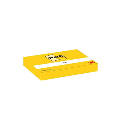 Kartonové balenie s 12 blokmi Post-it® Notes od 3M Deutschland GmbH, žlté, každý 38 x 51 mm a 100 listov na blok. Perfektné ako udržateľná kancelárska potreba na organizovanie - teraz so 100% PEFC-certifikáciou.