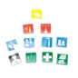 Piktogramm-Serie 1 Notfallmedizin-K 33 x 33 mm
